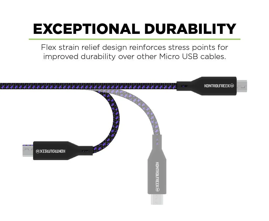 12FT USB A-to-Micro Gaming Cable - Image 4