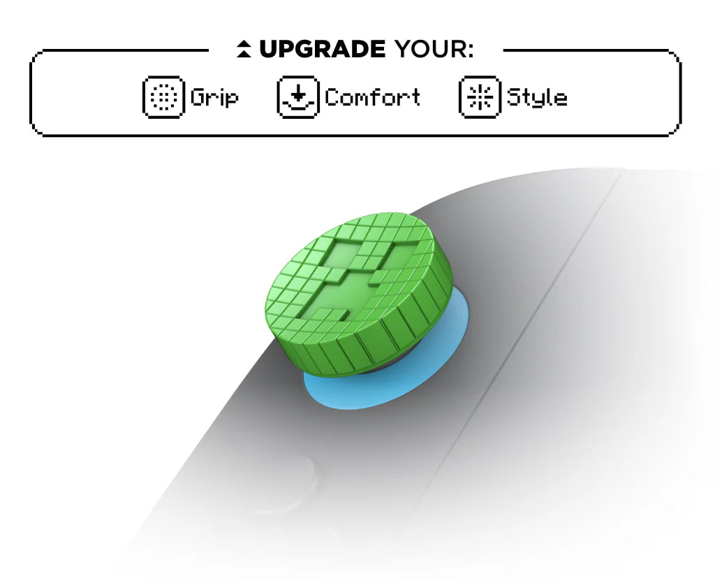 Minecraft Creeper Edition No-Slip Thumb Grips - Image 2