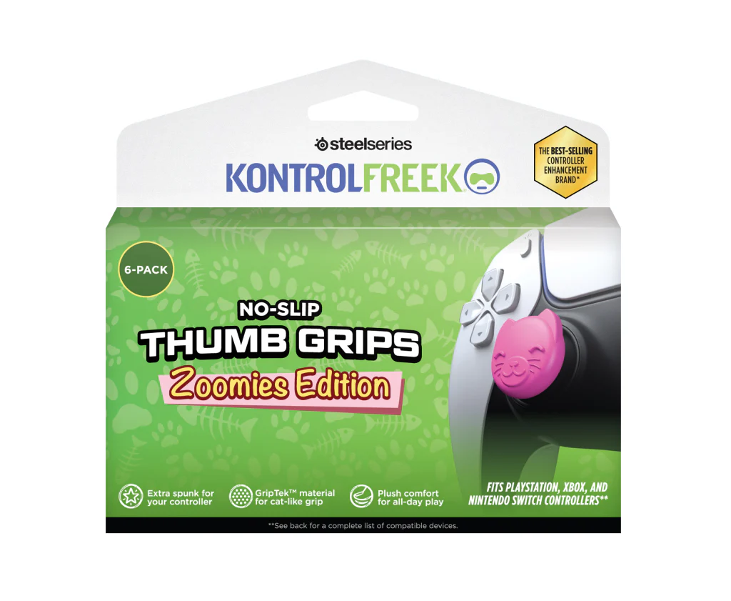 Zoomies Edition No-Slip Thumb Grips - Image 4